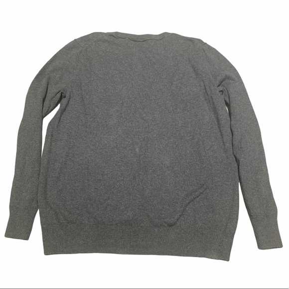 GAP M Crewneck Charcoal LOVE Graphic Sweater - Picture 4 of 7